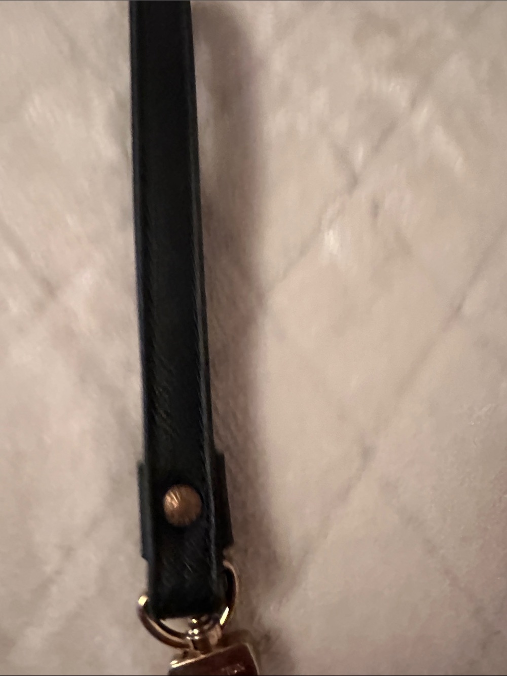 Louis Vuitton Leather Wristlet Strap